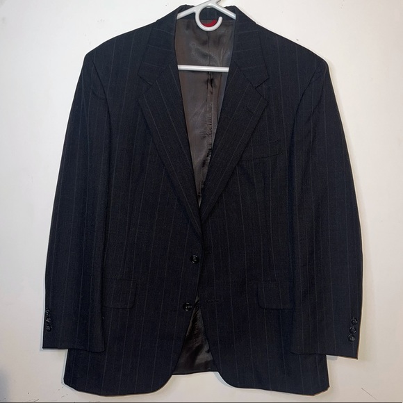 Dior Other - Christian Dior Black PinStripe Wool Suit Jacket Sports Coat